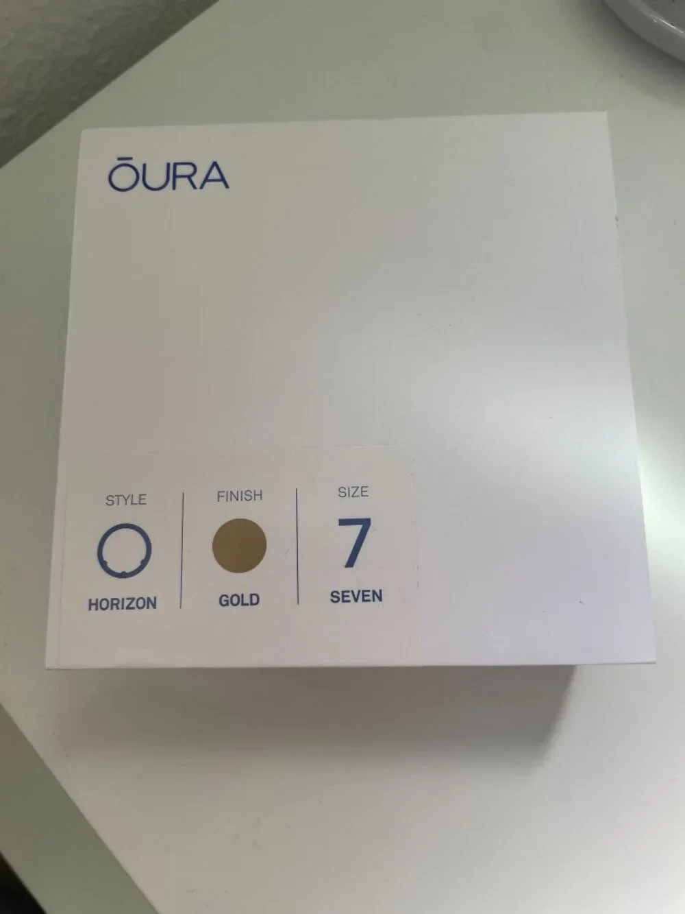 Used Oura Ring Gen 3, Size 7, Gold